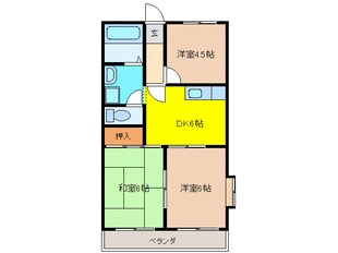 セラマンションＫ・Ｉの物件間取画像